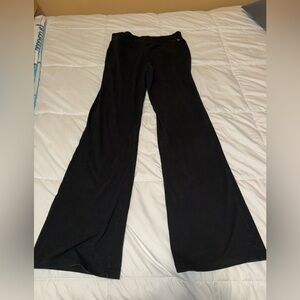 Victoria's Secret Black Flare Yoga Leggings
